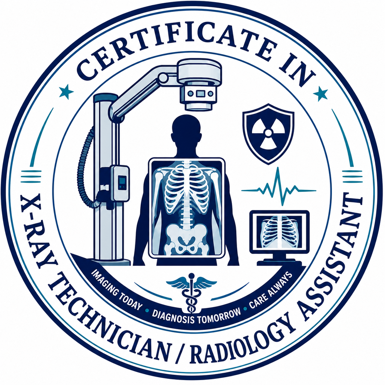 CERTIFICATE IN X-RAY TECHMICIAN /RADILOGY ASSISANT