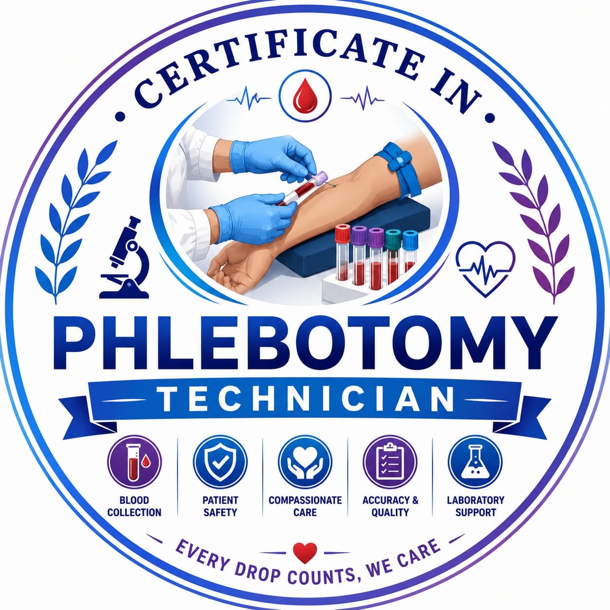 CERTIFICATE IN PHLIBOTOMY TECHNICIAN